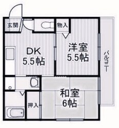 トリヴァンベール門前の物件間取画像